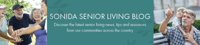 blog banner with seniors enjoying the outdoors