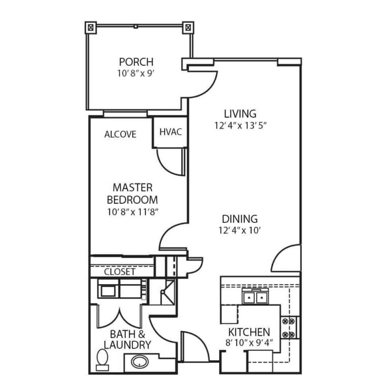 The One Bed Den - One Bedroom
