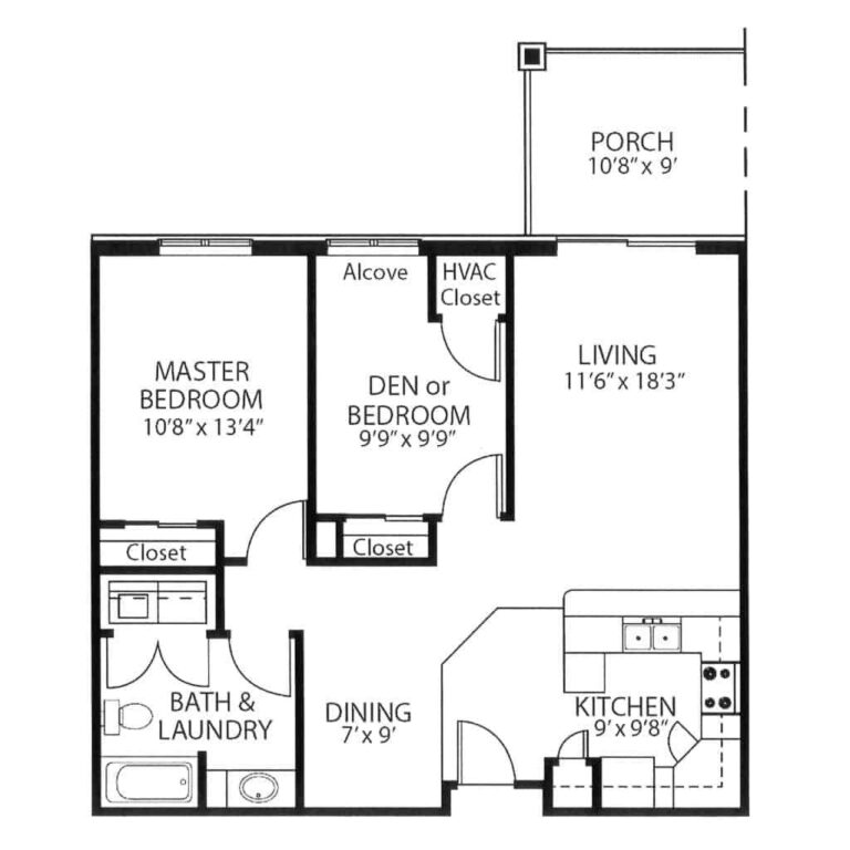 The Classic - Two Bedroom