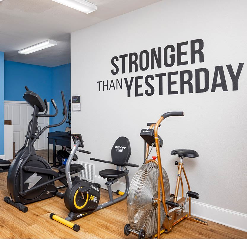 The Waterford at Mesquite Fitness room