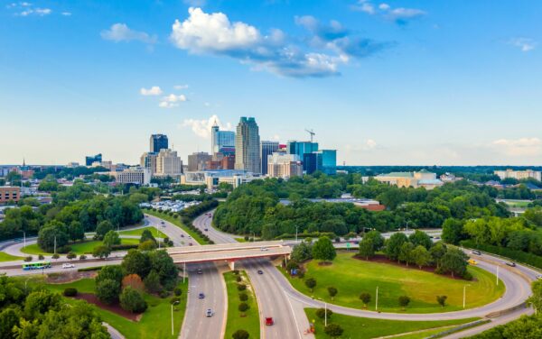 Aerial Photography From Raleigh and Cary North Carolina