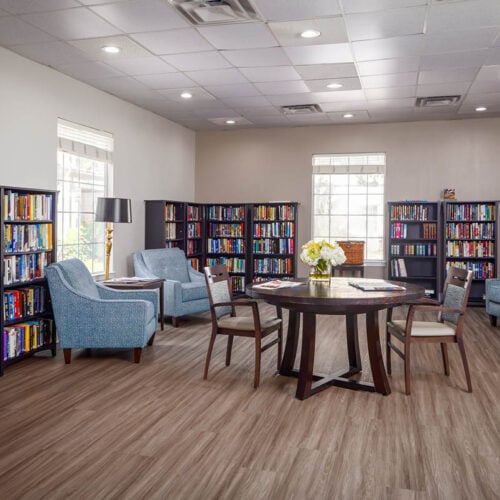 The Waterford at Plano library