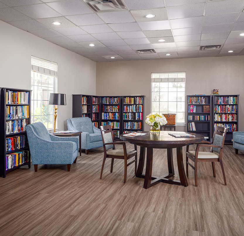 The Waterford at Plano library