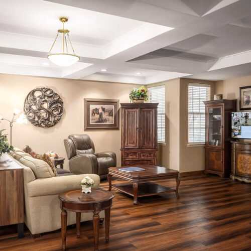 The Waterford on Cooper. A bright, spacious and contemporary model apartment in Arlington, Texas.