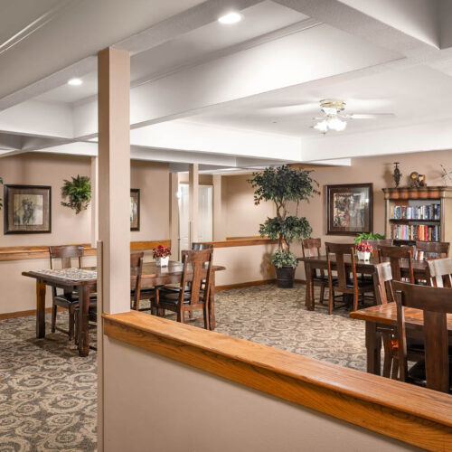 The Waterford on Cooper common room