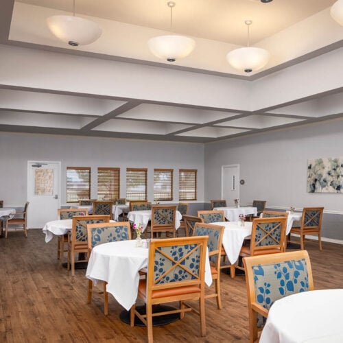 Courtyards at Lake Granbury Dining Room