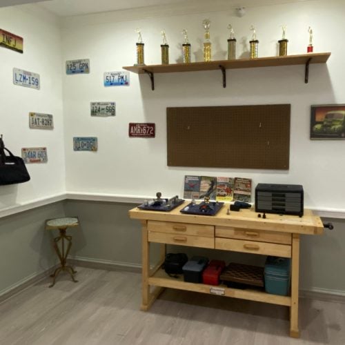 Workbench Life Station inside Magnolia Trails
