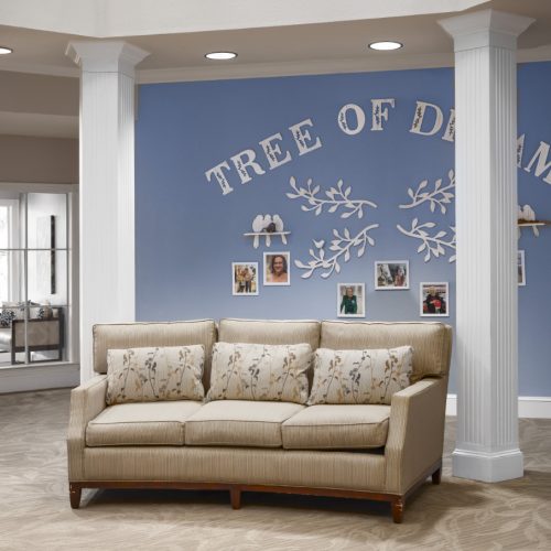 Tree of Dreams display at The Waterford on Huebner