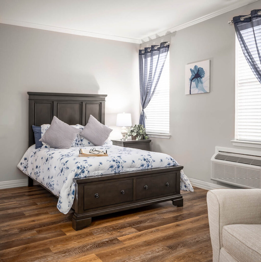 The Waterford on Cooper model apartment