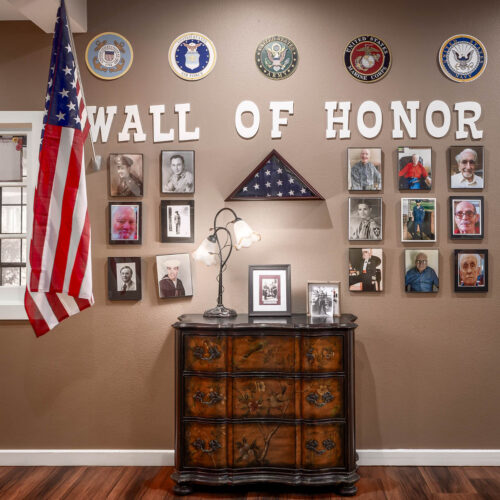 The Waterford on Cooper Wall of Honor