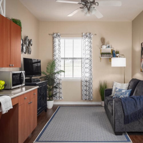 Courtyards at Lake Granbury Model Apartment