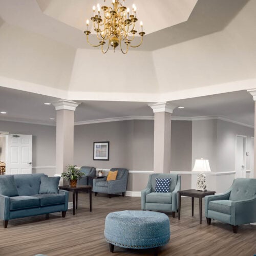 The Wellington at North Richland Hills common room
