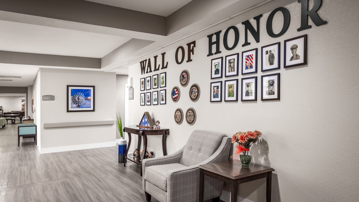 The Remington at Valley Ranch Interior WallofHonor 01