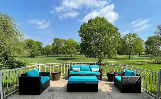The Waterford at Ironbridge Exterior Patio 01