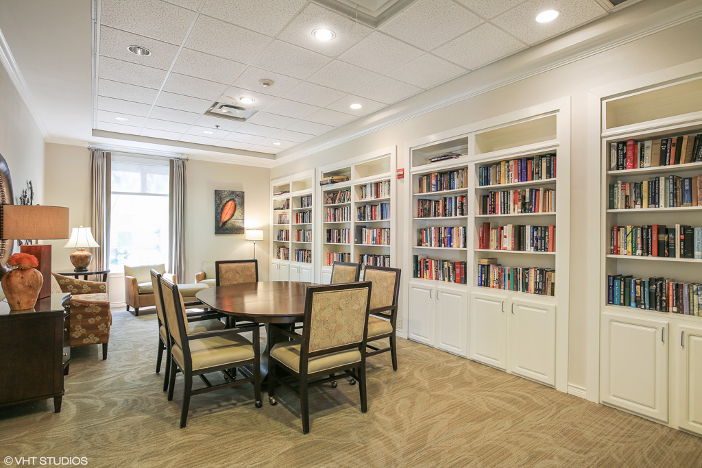 The Waterford on Highland Colony_Interior_Library_01