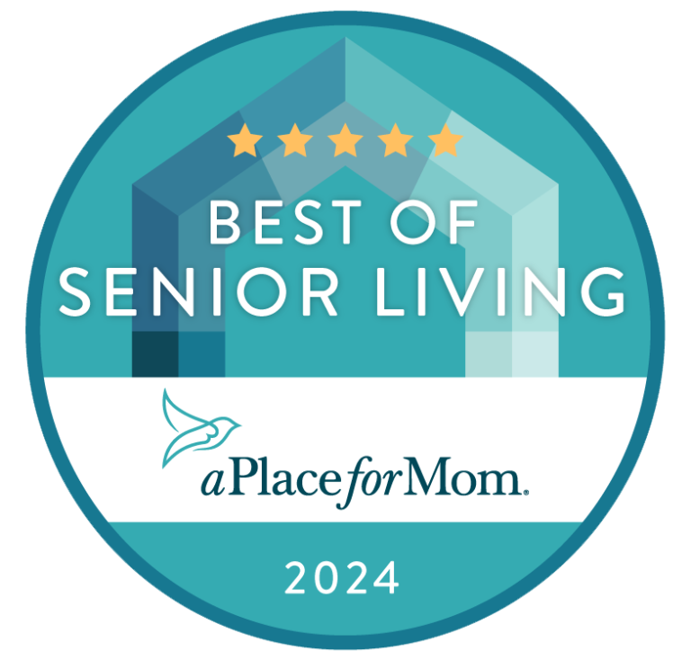Best of Senior Living awarded by A Place For Moms