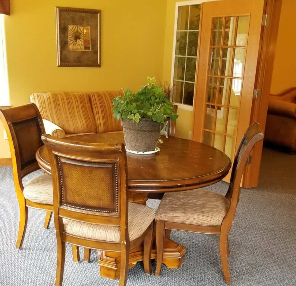 Sitting area within a senior living facility in Colby, Wisconsin.