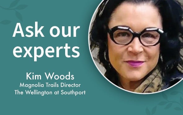 Kim Woods works at Capital Senior Living as a Magnolia Trails Director