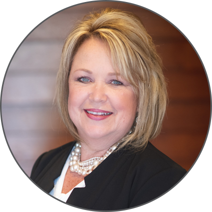 A headshot of Carole Burnell, Sonida Senior Living's vice president of operations, southwest division.