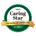 2023 Caring Star: top rated on caring.com