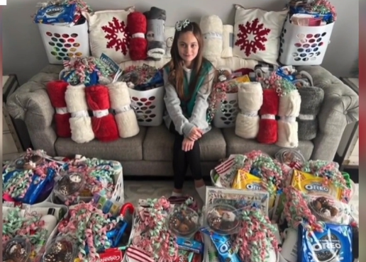 This Girl Scout is making sure seniors in East Lansing have a happy holiday