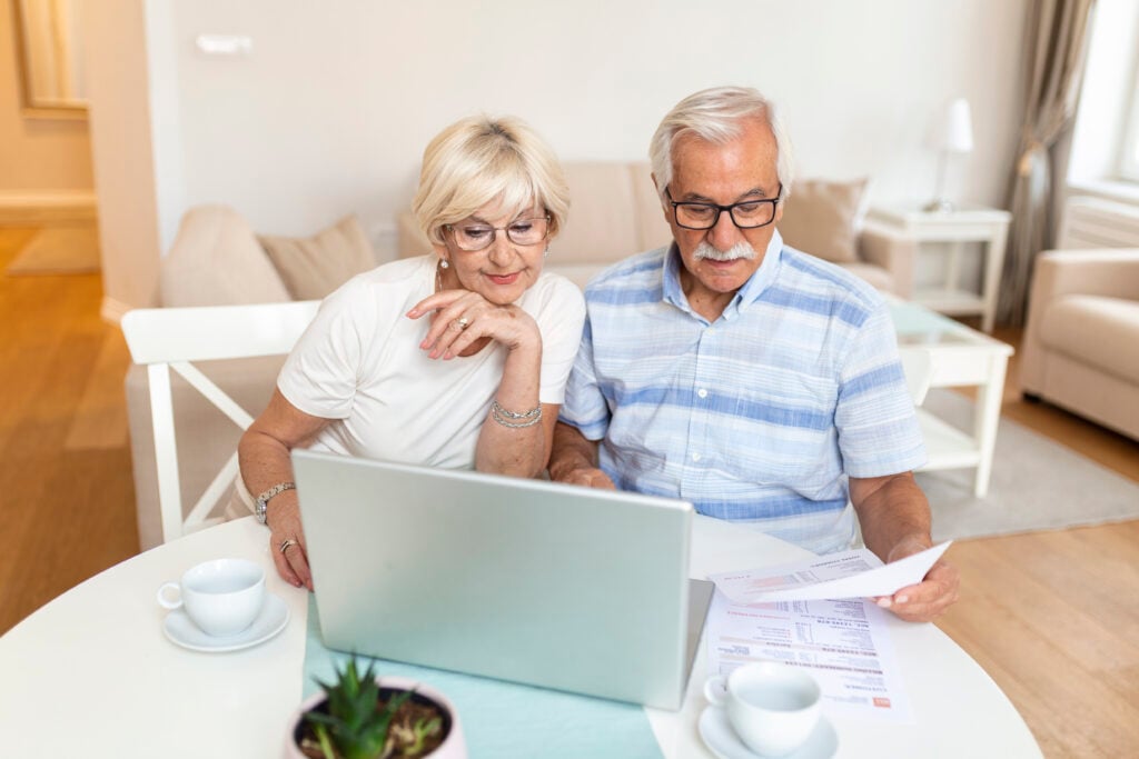 couple on computer