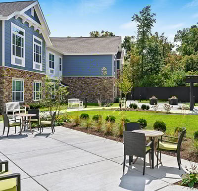 The Ashton at Anderson courtyard