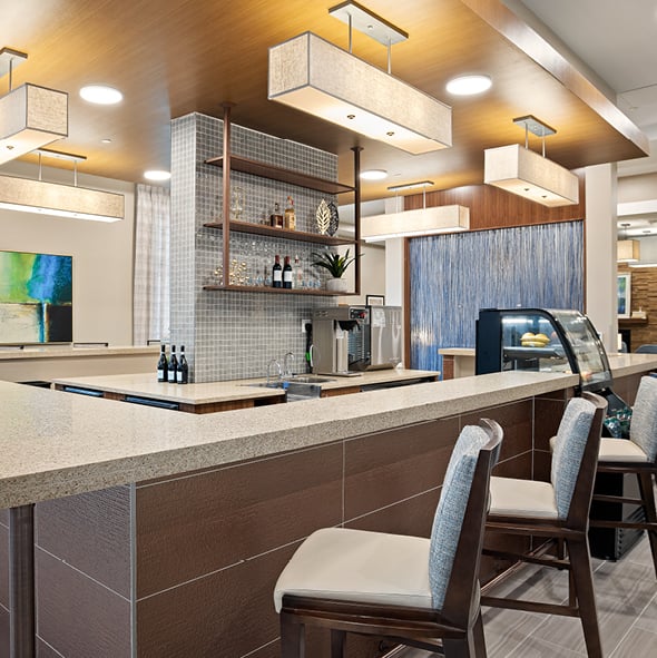 Mayfield public dining area