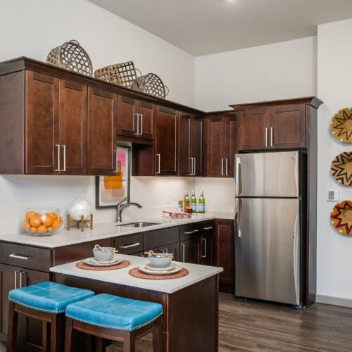 The Ashton at Anderson apartment kitchen
