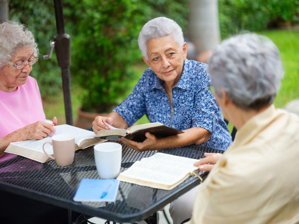 senior book club