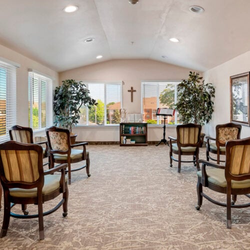 Middleton Crossing services and prayer area