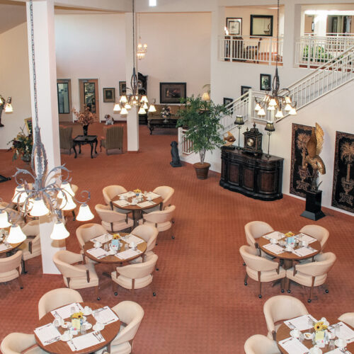 Middleton Crossing dining area