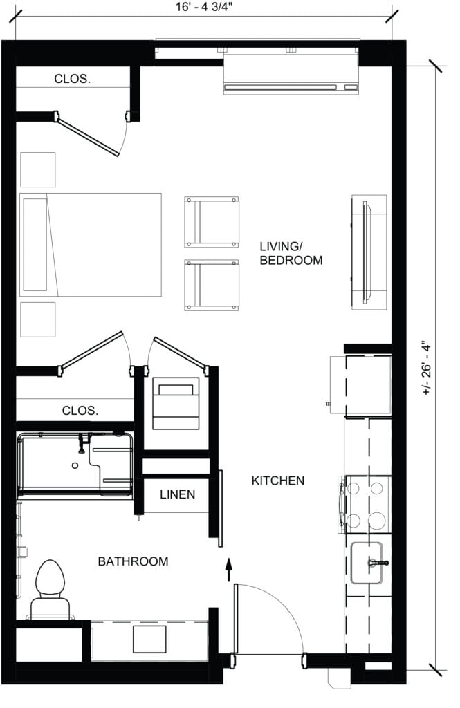 The Ashton at Mayfield Heights Floor Plan Studio