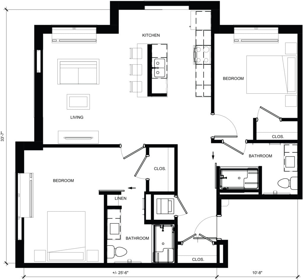 The Ashton at Mayfield Heights Floor Plan Cottage room