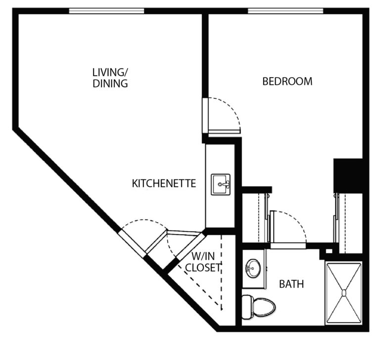 Oakwood Hills one bedroom