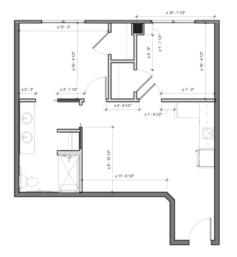 The Ashton at the Plaza floor plan