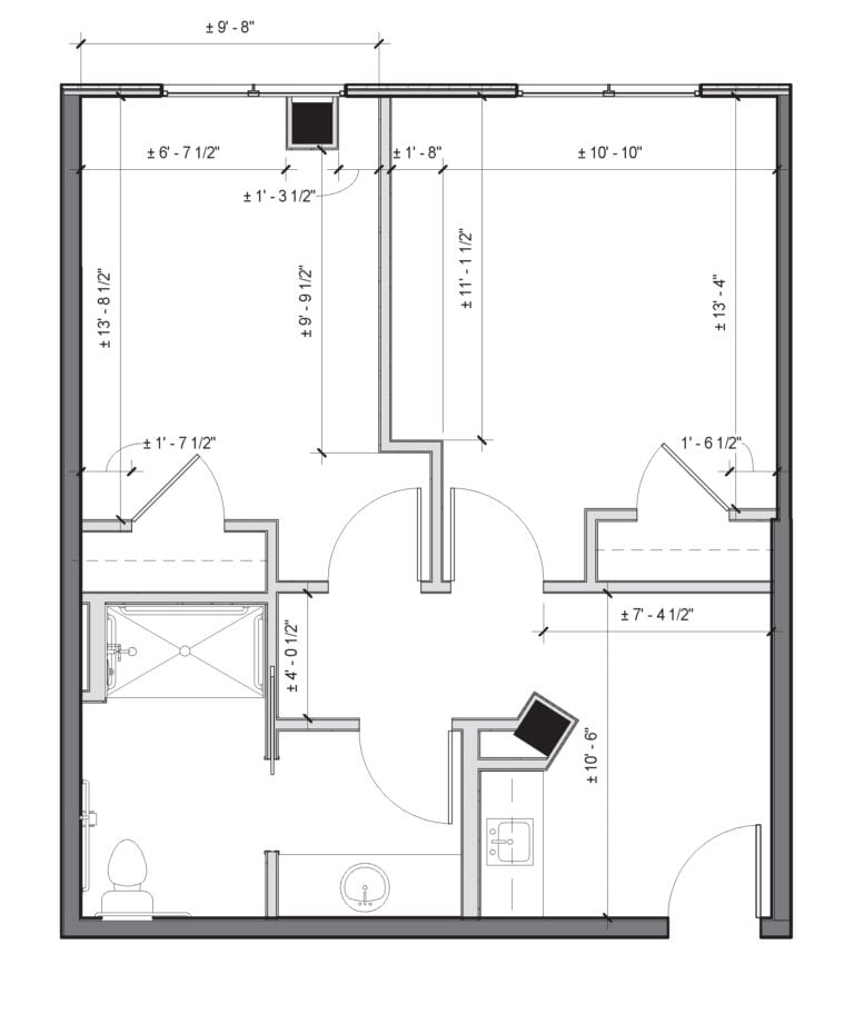 The Ashton at the Plaza floor plan