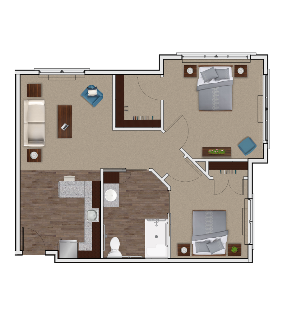 The Ashton on Anderson Two bedroom