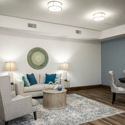 The Waterford at Round Rock common room