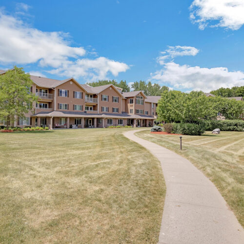 The Lodge at White Bear exterior view