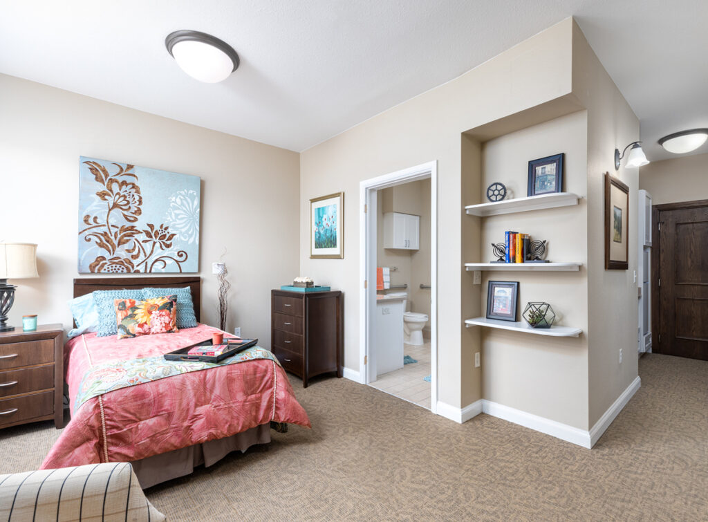 The Waterford at Round Rock bedroom model