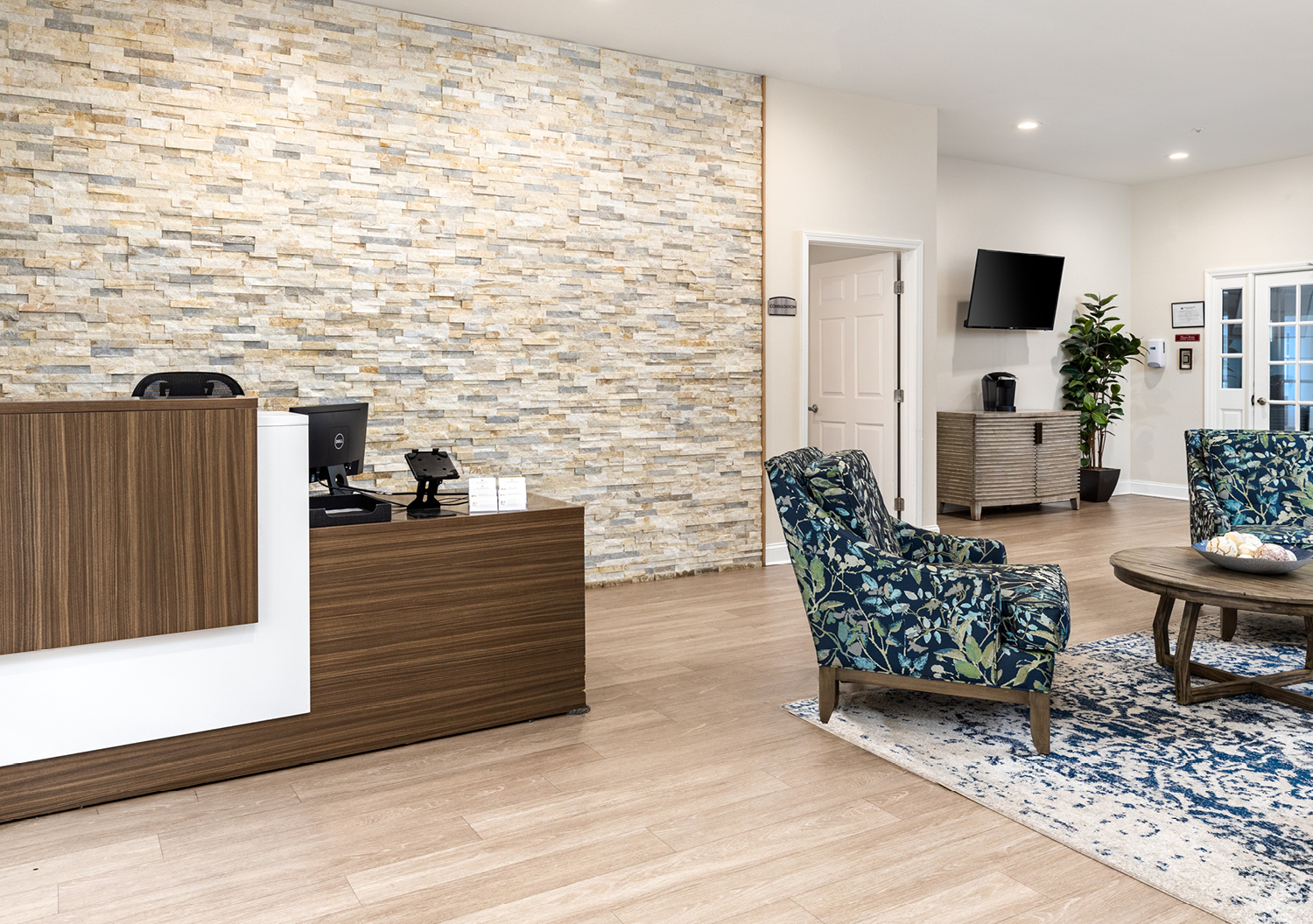 The Waterford at Decatur front lobby area