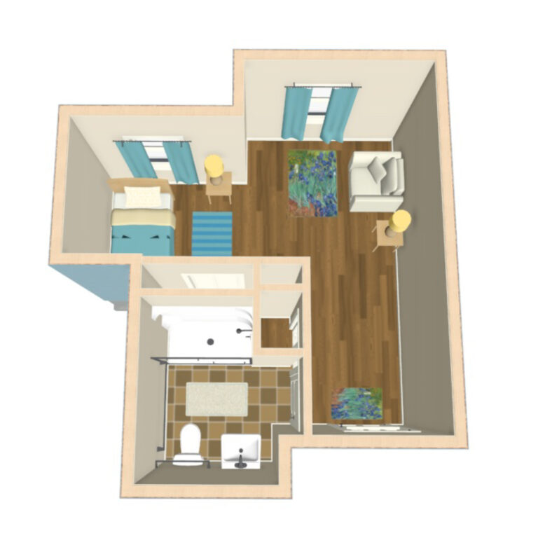 The Waterford at Shavano Park assisted living studio