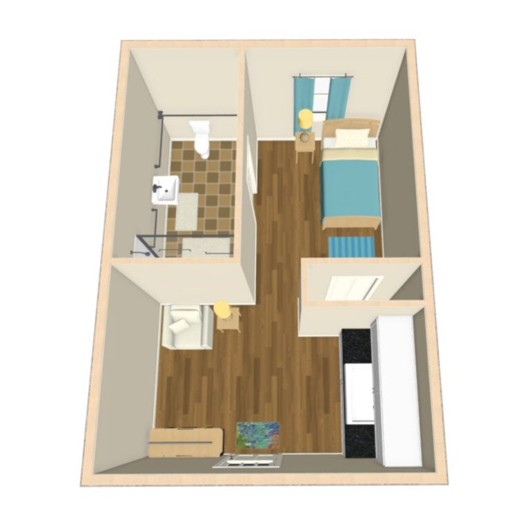 The Waterford at Westover Assisted Living One-bedroom