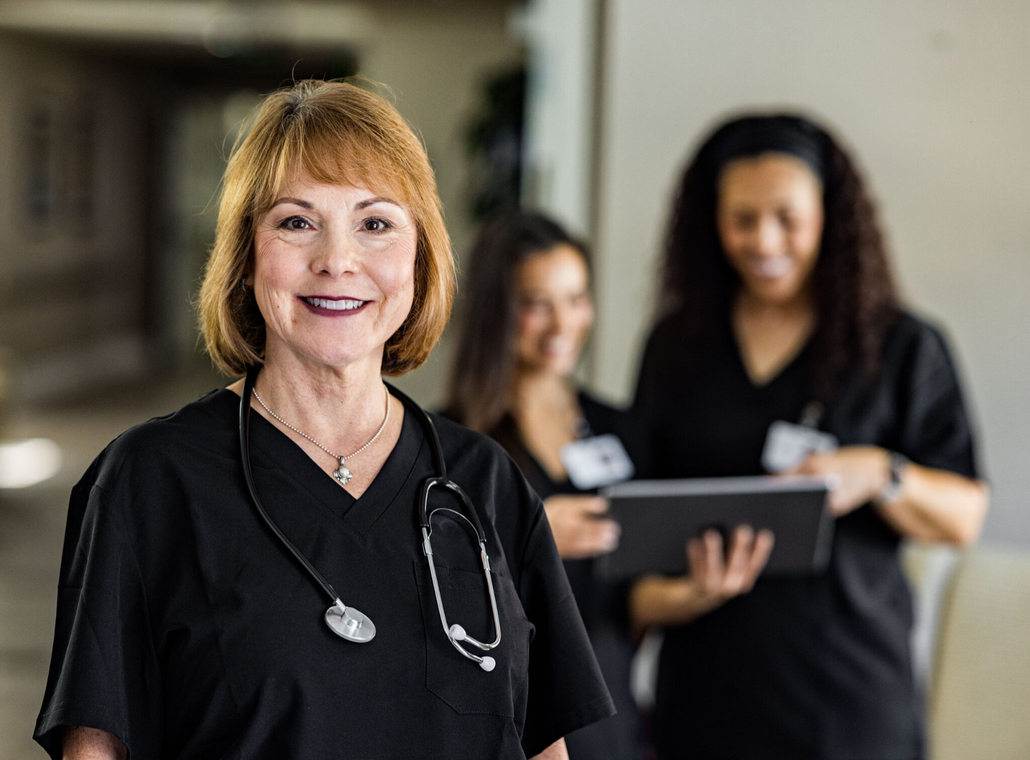 A group of caregivers