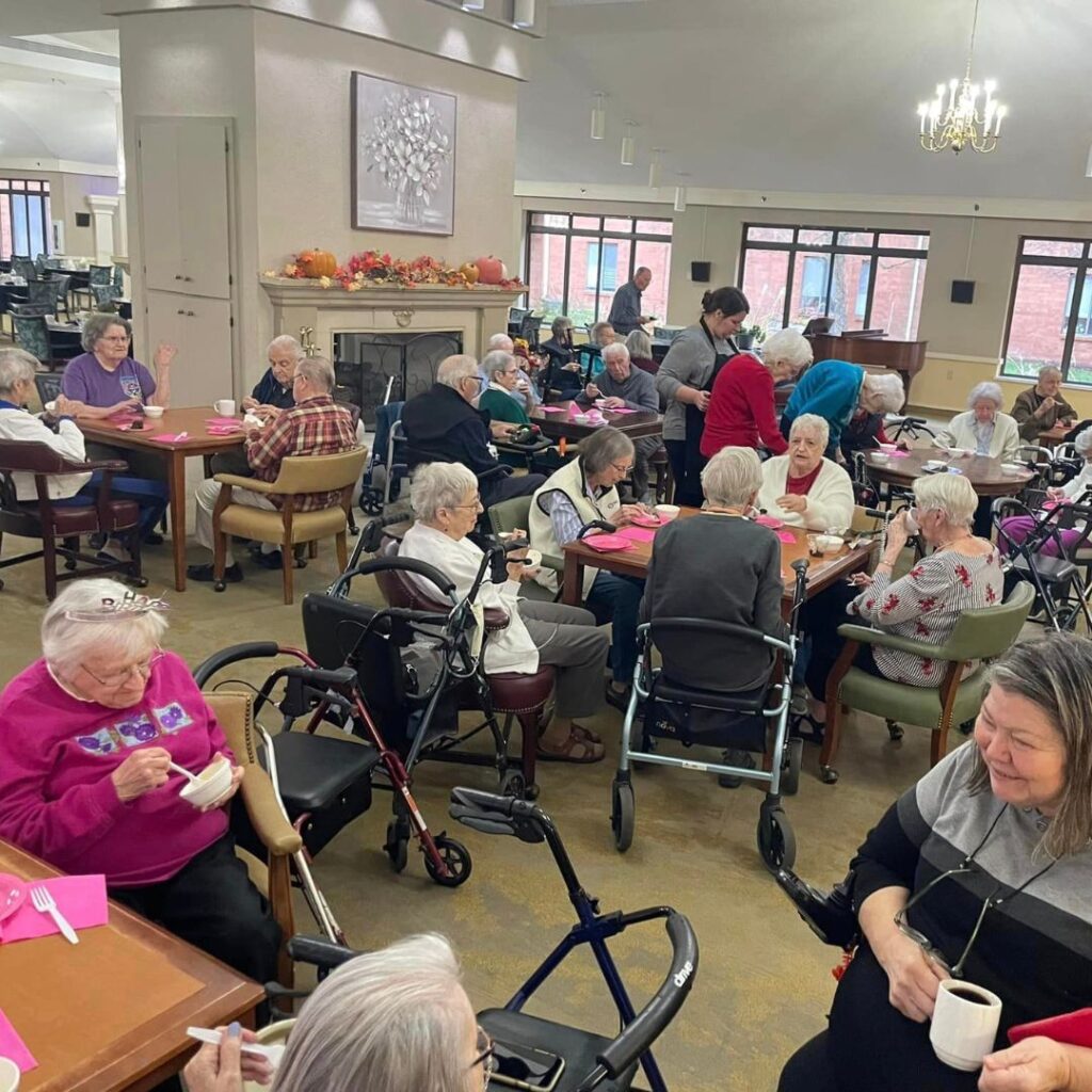 Community gathers to celebrate Kathleen's birthday