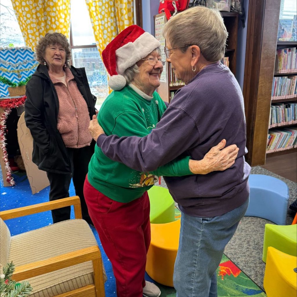 Resident reunites with friend at local library for her Tree of Dreams