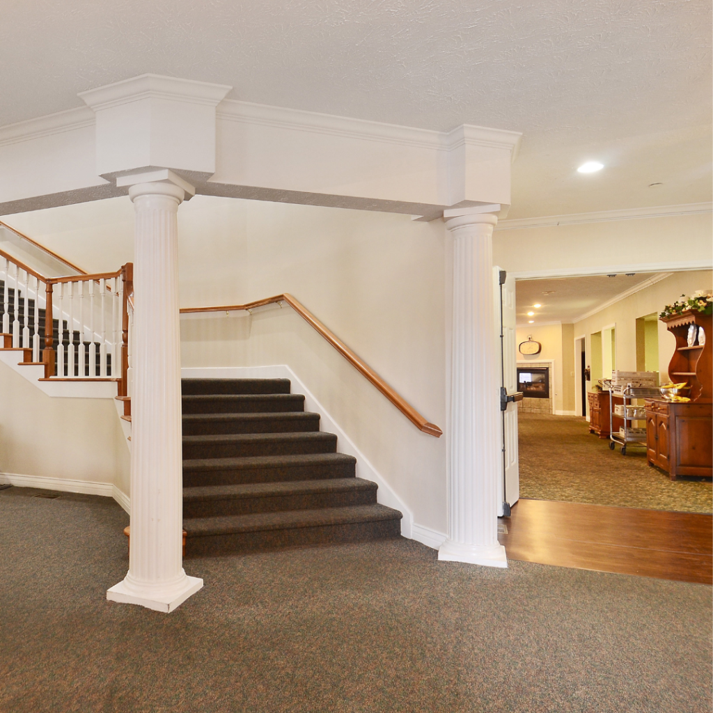 Greenbriar Village staircase