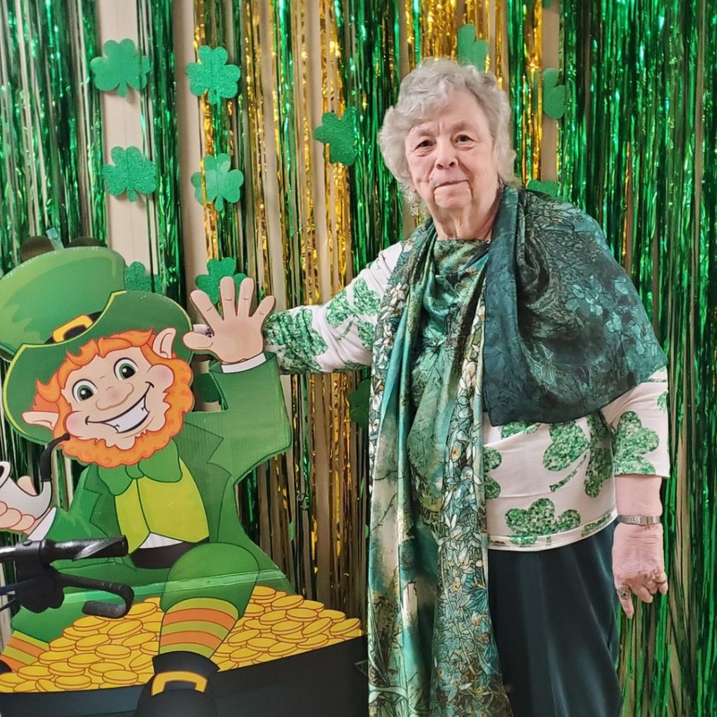 St. Patrick's Day with leprechaun