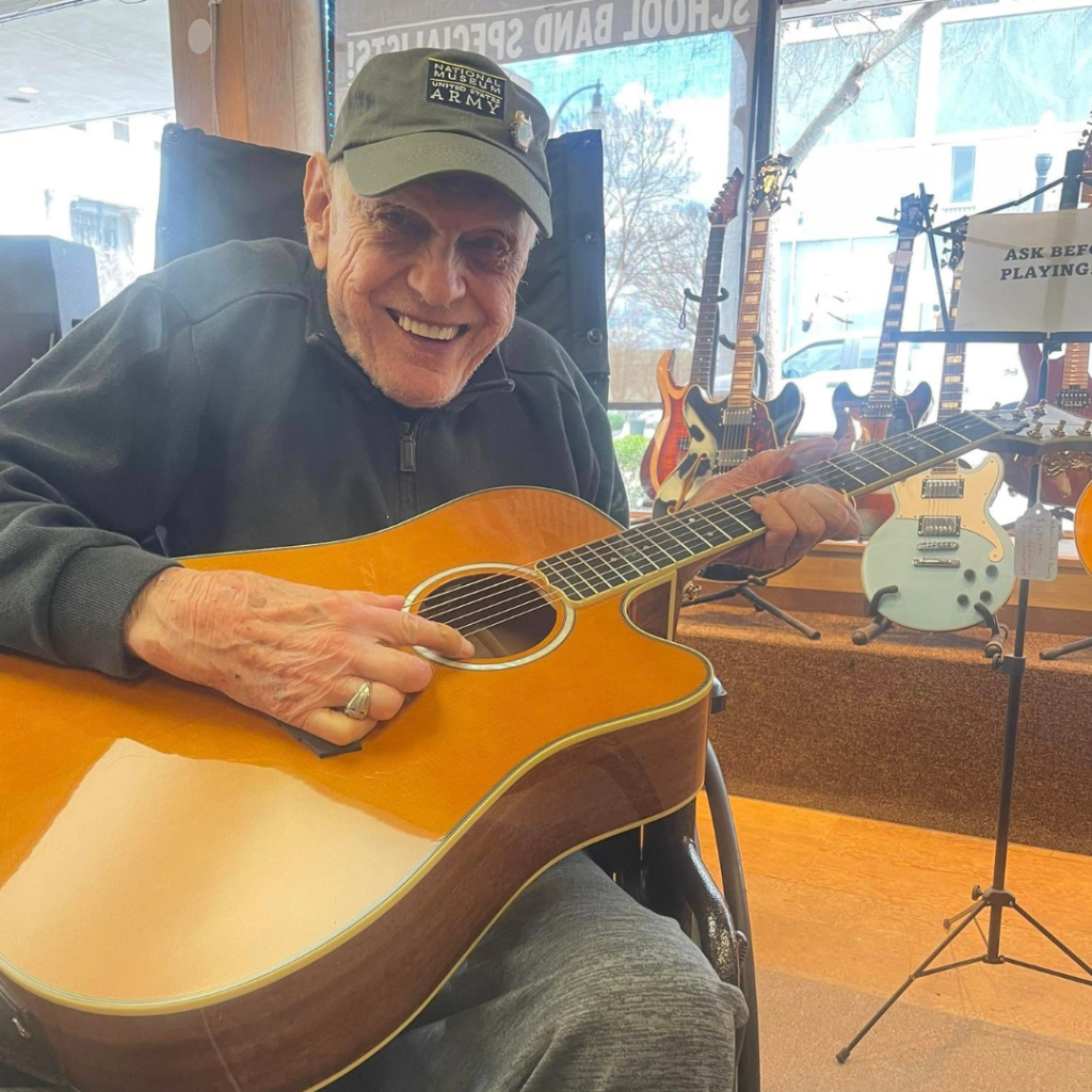 Tree of Dreams guitar playing